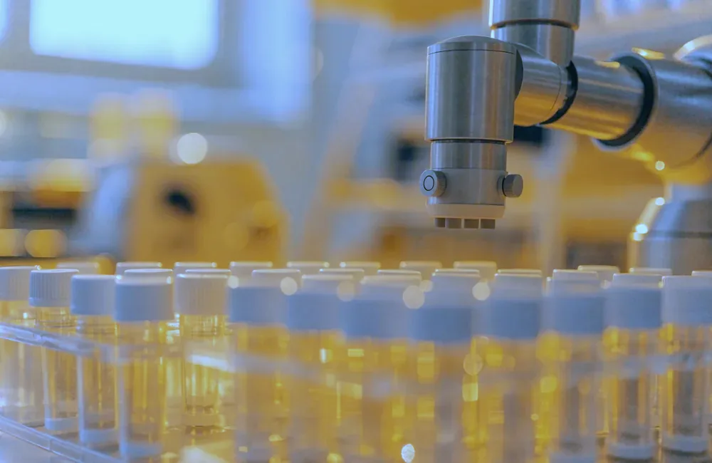 Laboratory automation and robotics