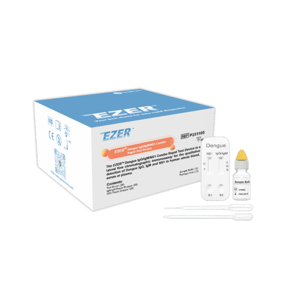 Dengue IgG/IgM/NS1 Rapid Test – EZER™ Diagnostic Kit
