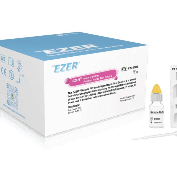 Malaria Pf/Pan Antigen Rapid Test – EZER™ Diagnostic Kit