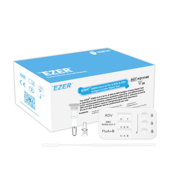 SARS-CoV-2 /Flu/RSV/ADV – EZER™ Antigen Test